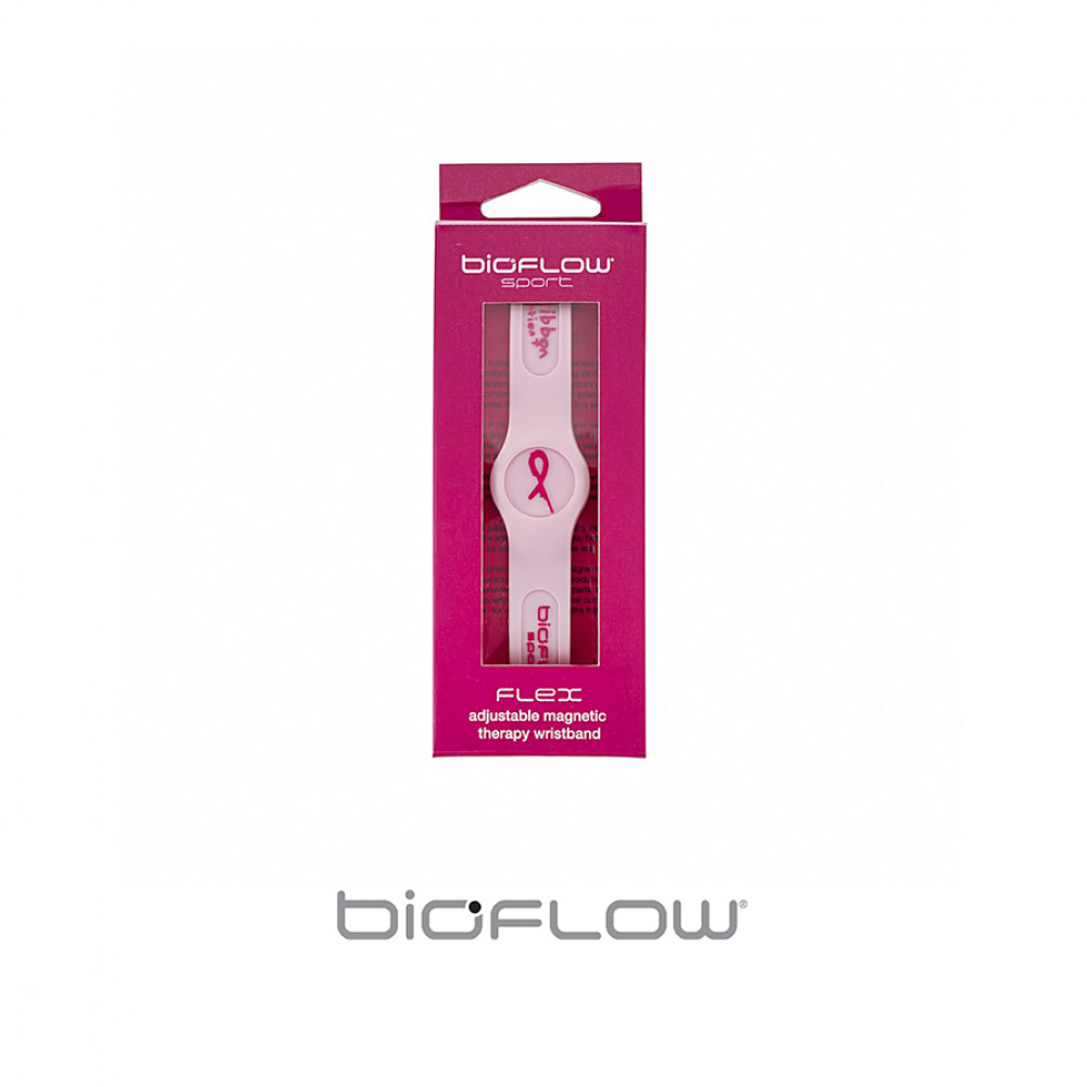 Bioflow Pink Sports Flex Wristband