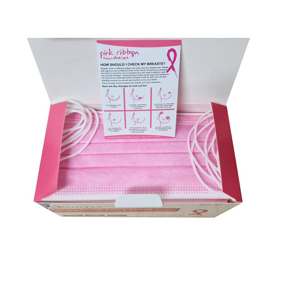 Omnitex Pink Face Masks