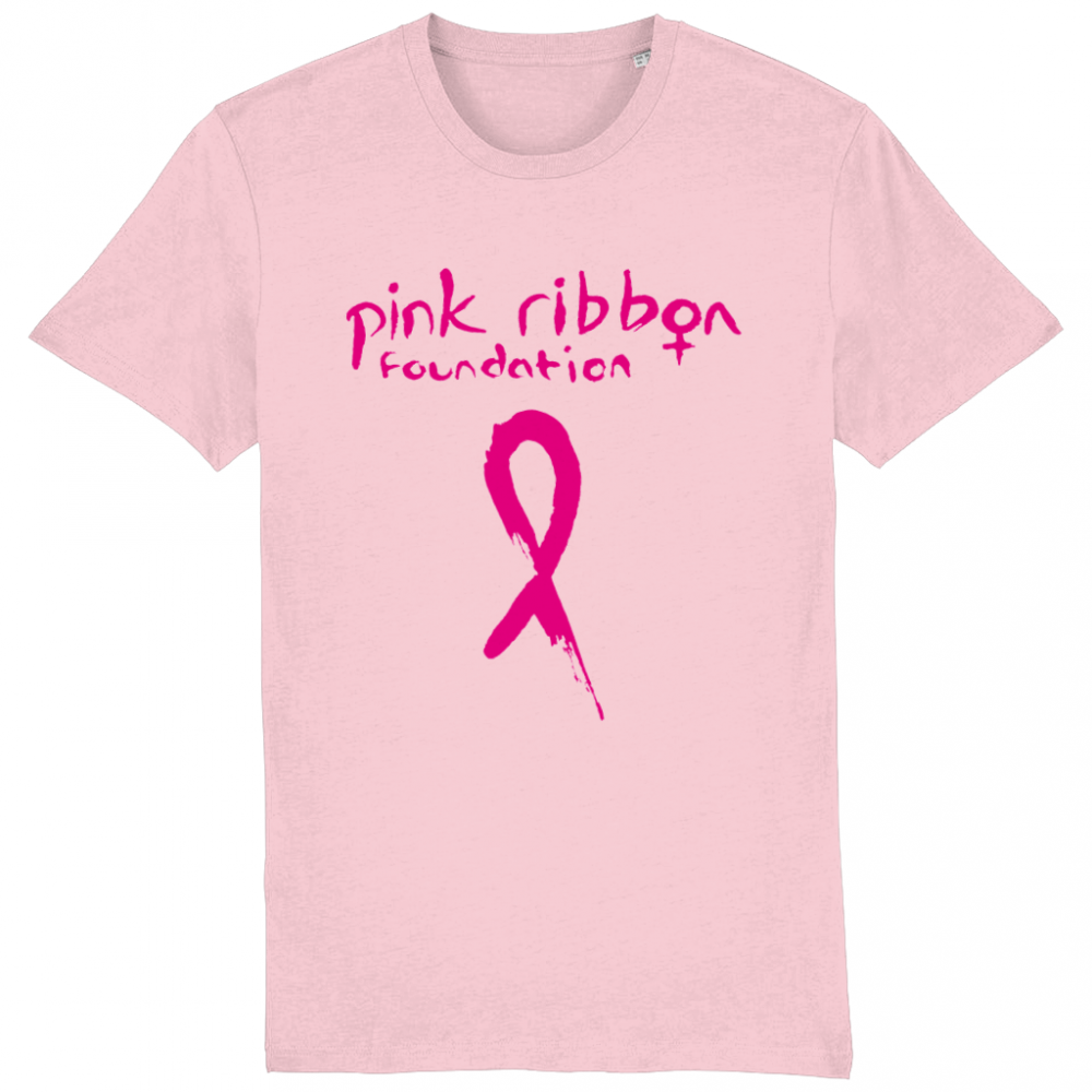 Pink Ribbon Foundation Logo Pink T-Shirt