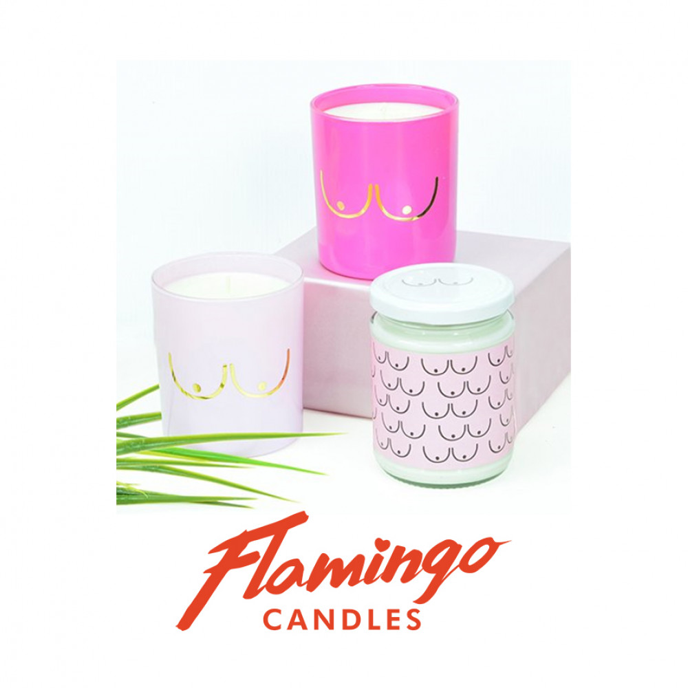 Flamingo Candles