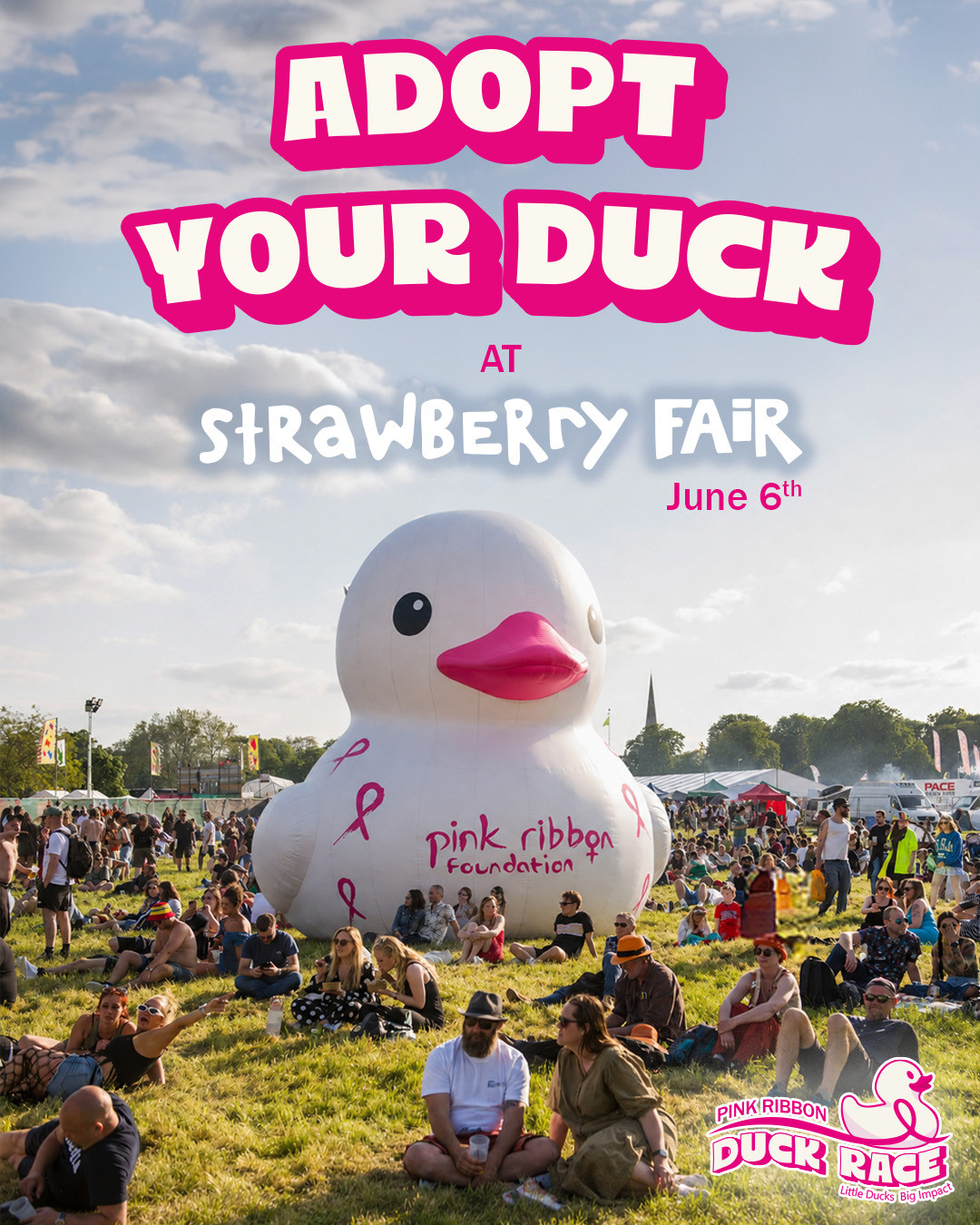Pink Ribbon Duck Race Heads to Strawberry Fair