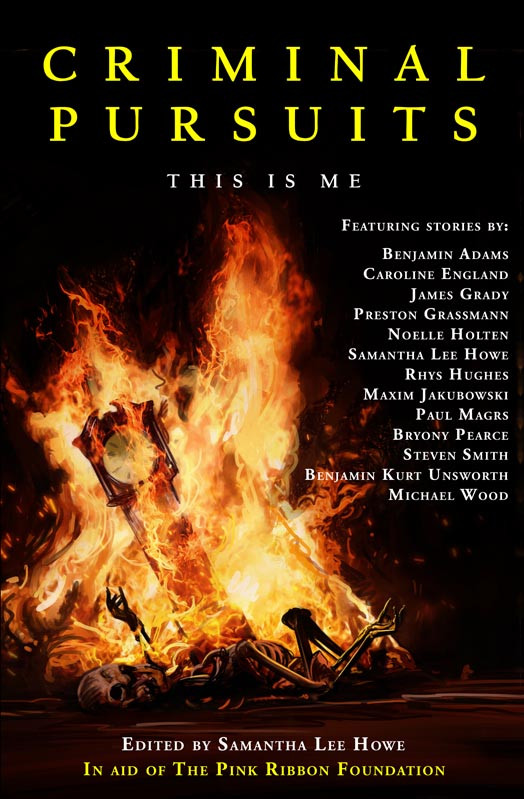 Criminal Pursuits novel in aid of the Pink Ribbon Foundation