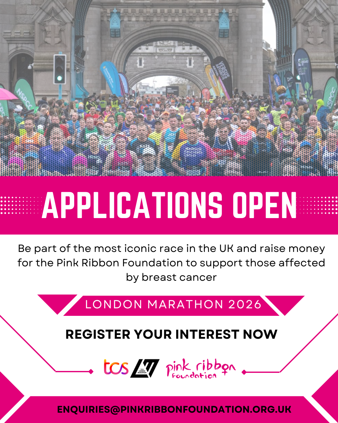 Take on the TCS London Marathon 2026 🏃‍♀️🏅