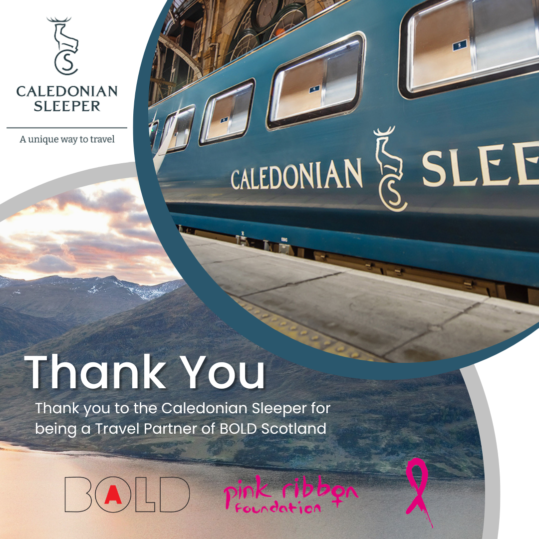 Caledonian Sleeper partners with BOLD Scotland